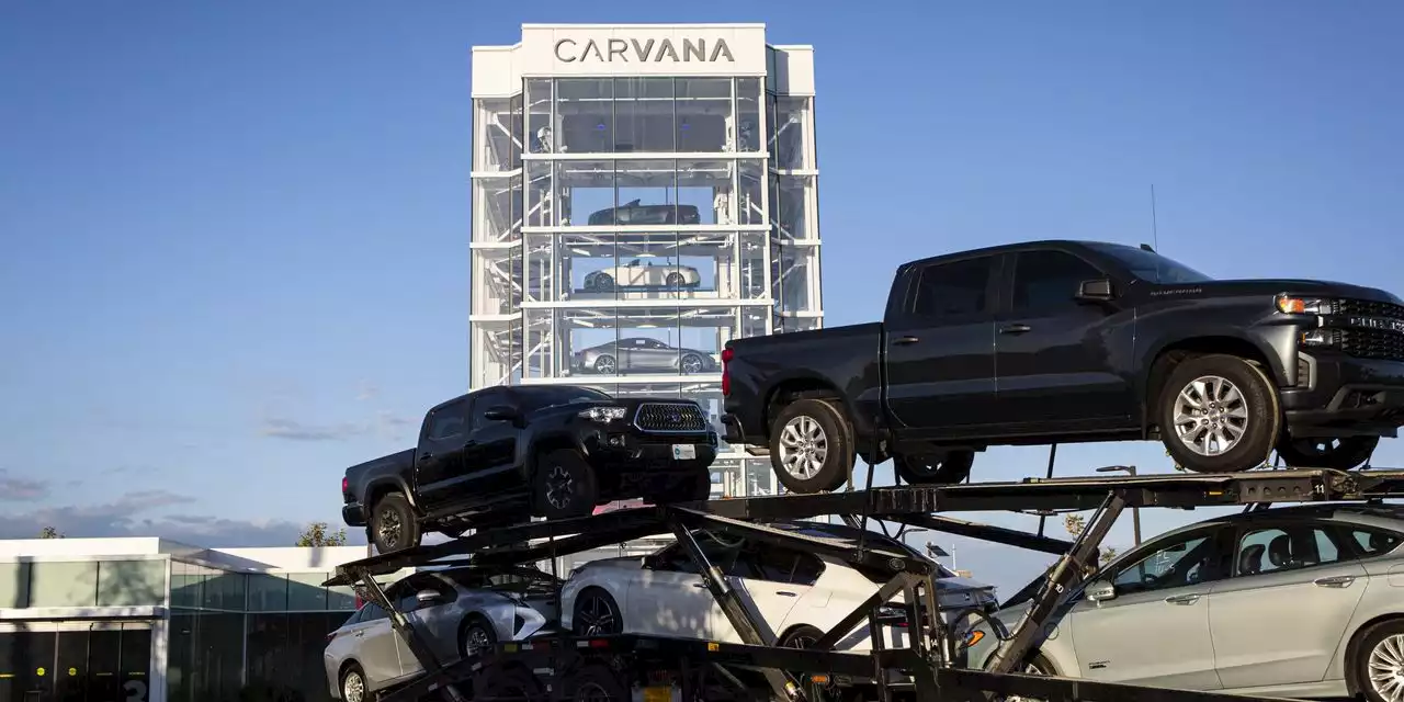 Carvana Under Pressure as Pandemic Surge Slows