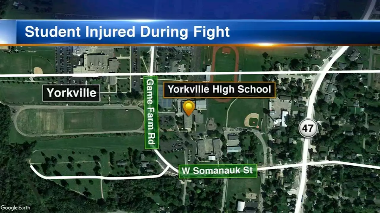 Yorkville High School fight leaves 1 student hospitalized