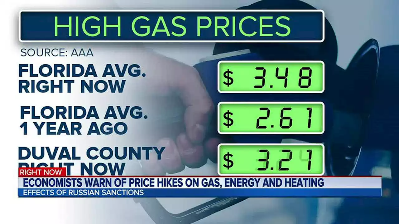 Economists warn of price hikes on gas and energy due to Russian sanctions