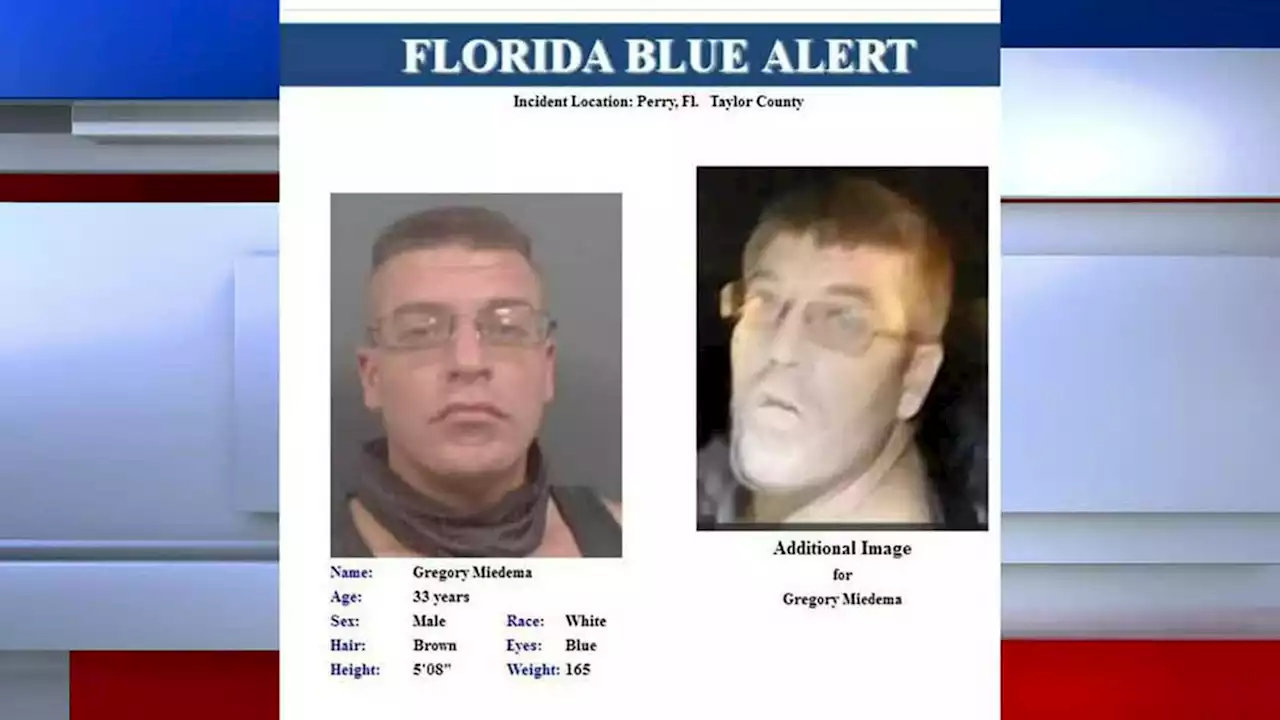 Florida Blue Alert: Man suspected of shooting Taylor County deputy shot, killled