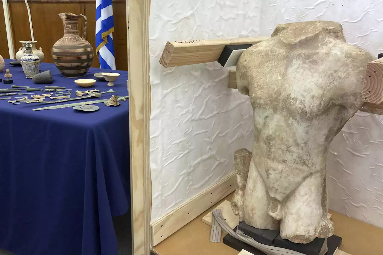 Manhattan DA returns artifacts worth $20 million to Greece