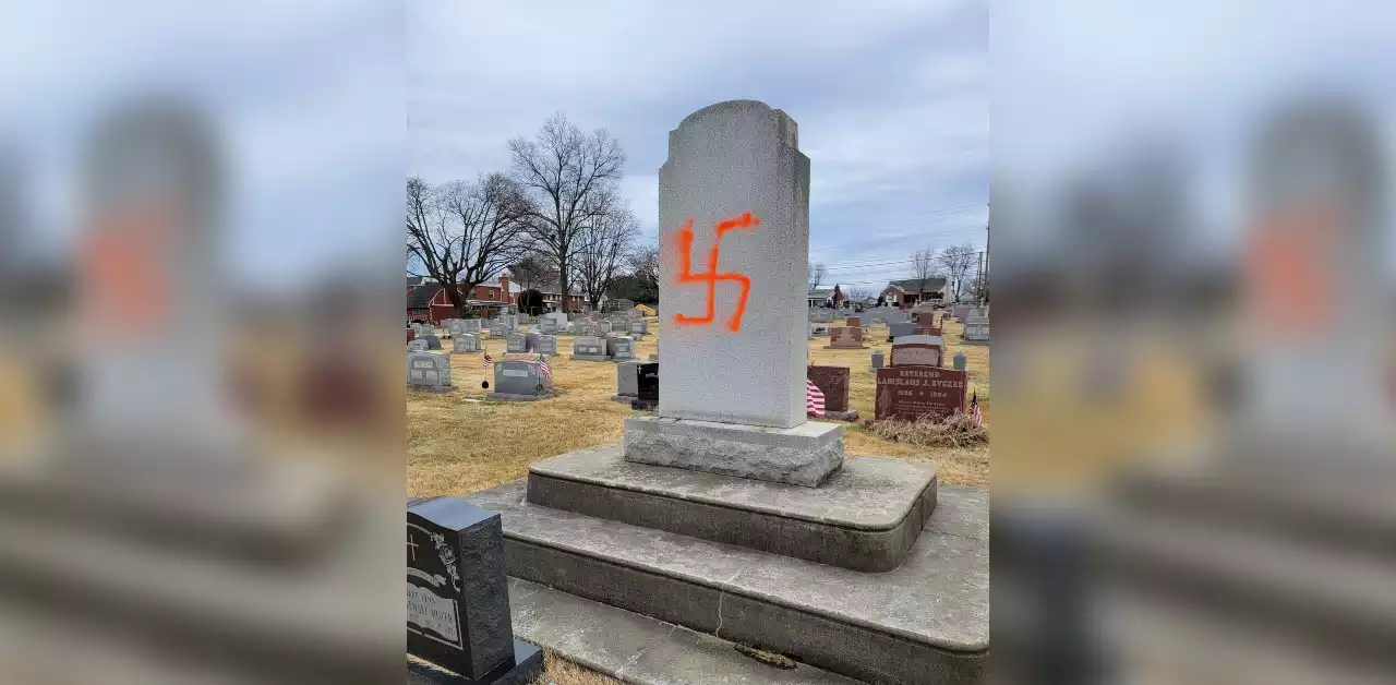 Montgomery County Cemeteries Defaced With Swastikas Following Russia's Invasion Of Ukraine