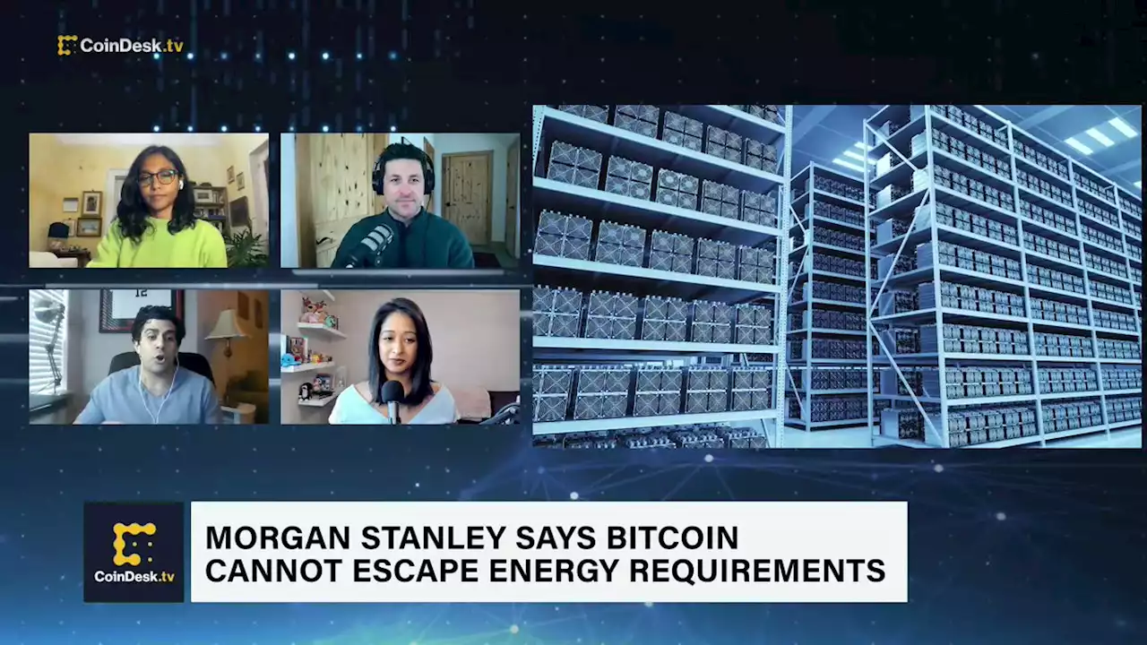 Morgan Stanley: Bitcoin Cannot Escape Sustainability Concerns