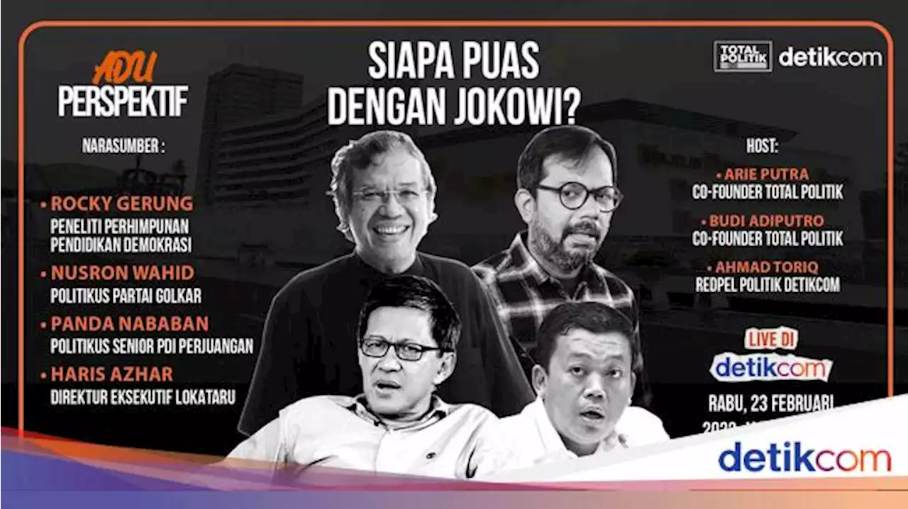 Adu Perspektif: Siapa Puas dengan Jokowi?