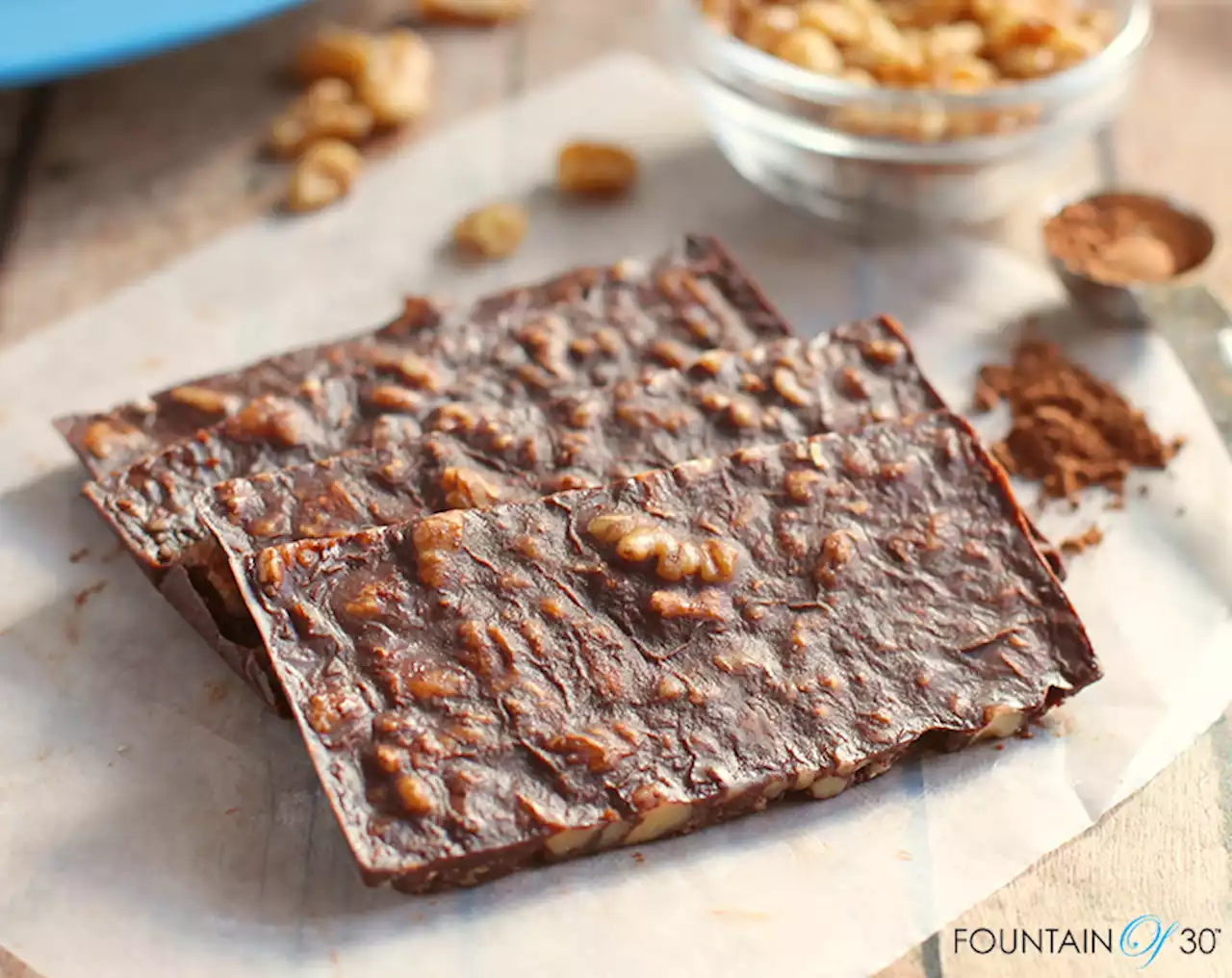 Easy 6-Ingredient Chocolate Keto Crunch Bars Recipe