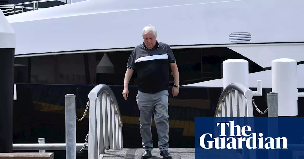 Clive Palmer taken by ambulance to hospital days after exhibiting Covid-like symptoms