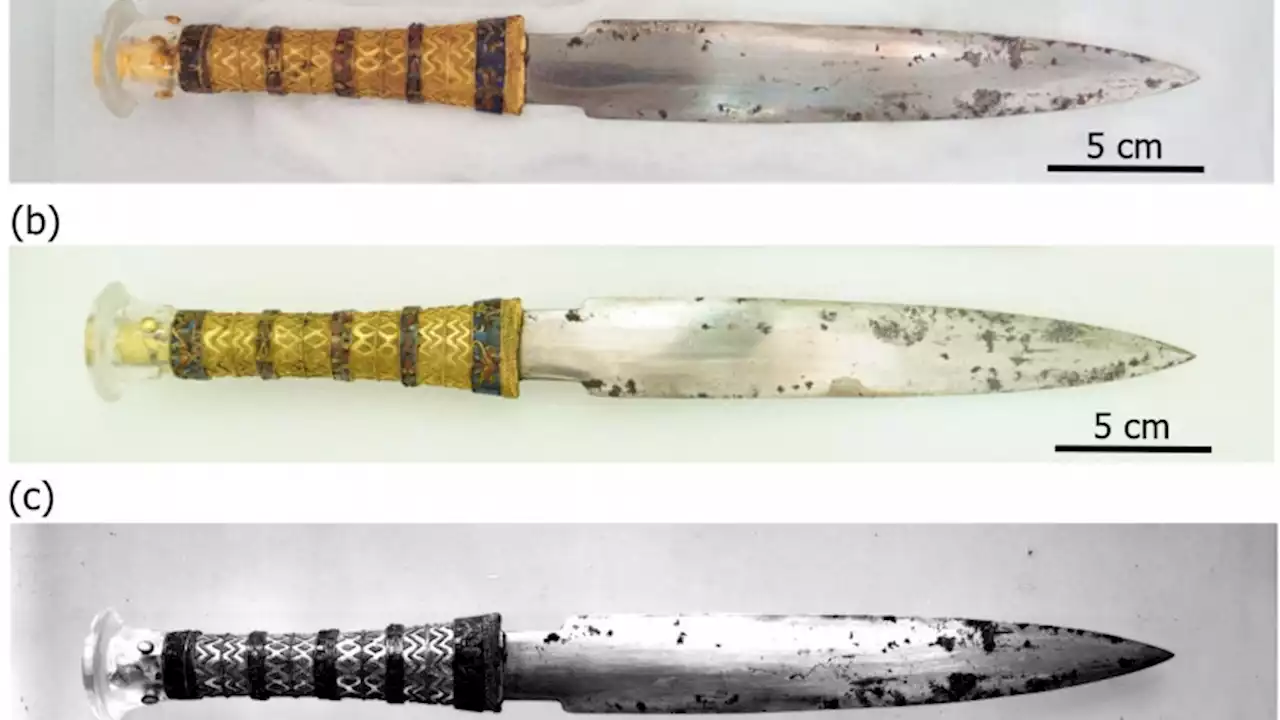 King Tut's glorious iron dagger is made from a meteorite