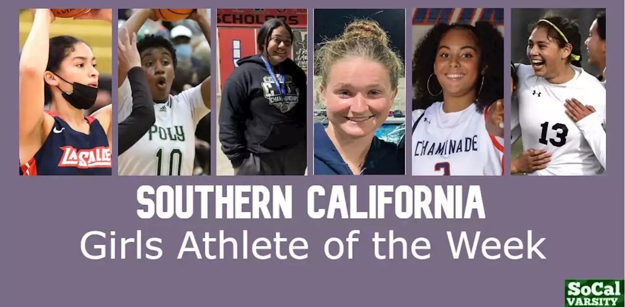 VOTE: Southern California Girls Athlete of the Week, February 25