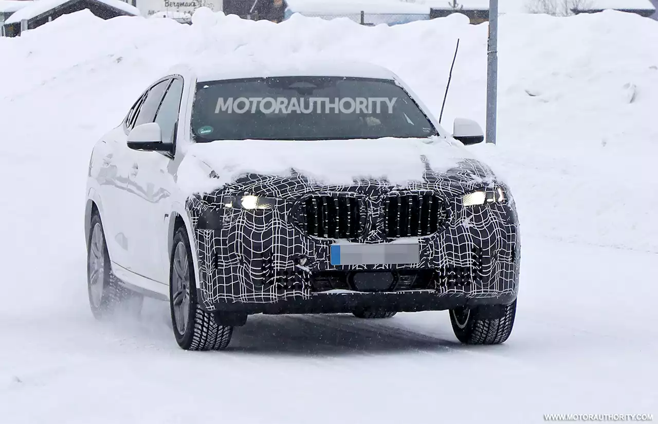 2023 BMW X6 spy shots: Minor update pegged for coupe-like SUV