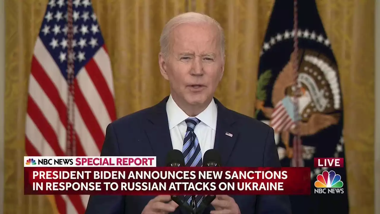 Watch Live: Biden gives speech on Russia-Ukraine conflict