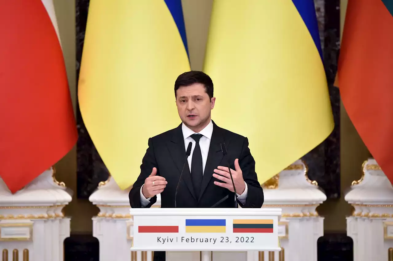 Ukrainian President Zelenskyy Declares Martial Law, Speaks With Biden