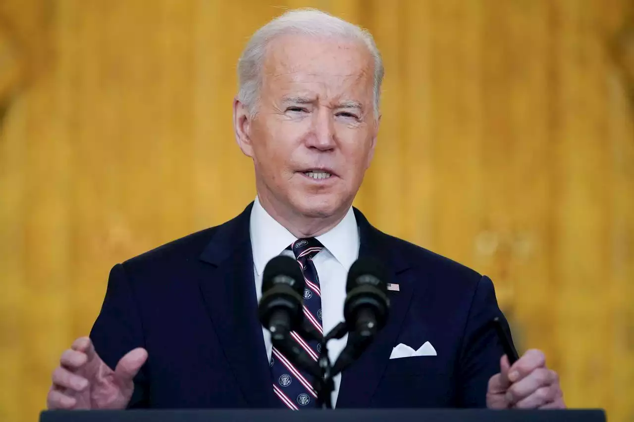 Russian military operation in Ukraine ‘unjustified,’ Biden says