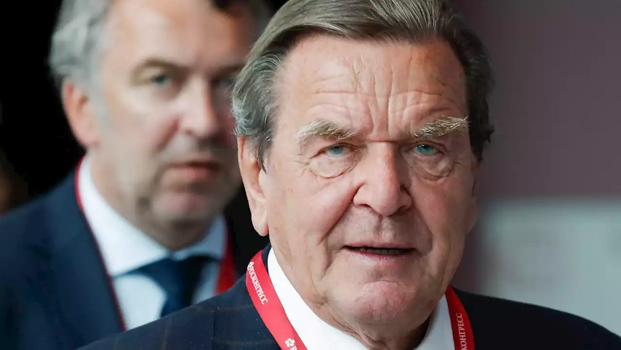 Schröder nicht von US-Sanktionen betroffen