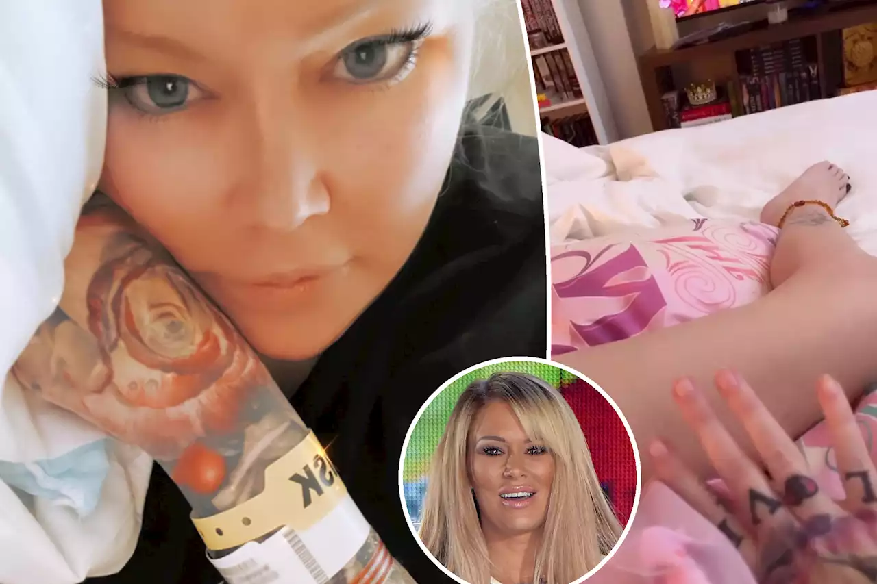 Jenna Jameson discharged from hospital, still unable to walk