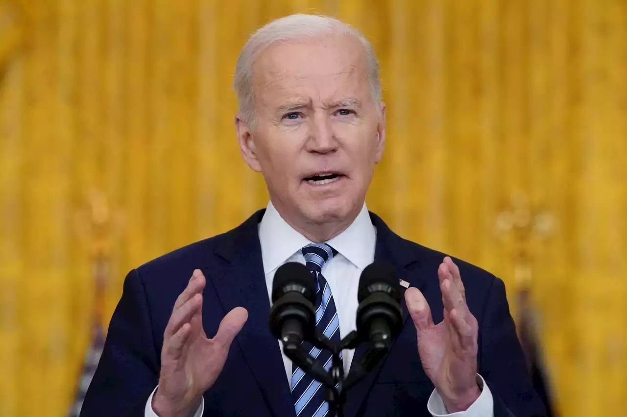 Putin ‘chose this war’ with Ukraine, Biden says as he adds sanctions against Russia