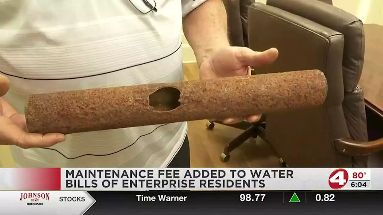 Maintenance fee added to water bill for Enterprise residents