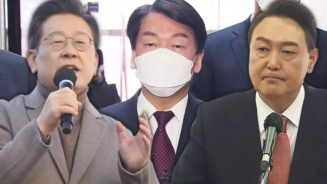 이재명-윤석열 다시 초접전...단일화 담판 변수 부상