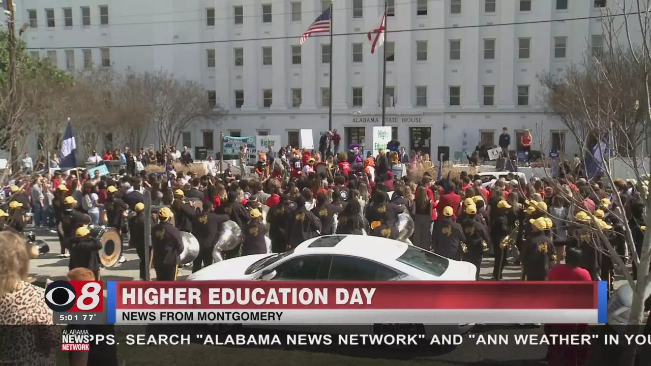 Higher Education Day Held Outside Alabama Capitol - Alabama News