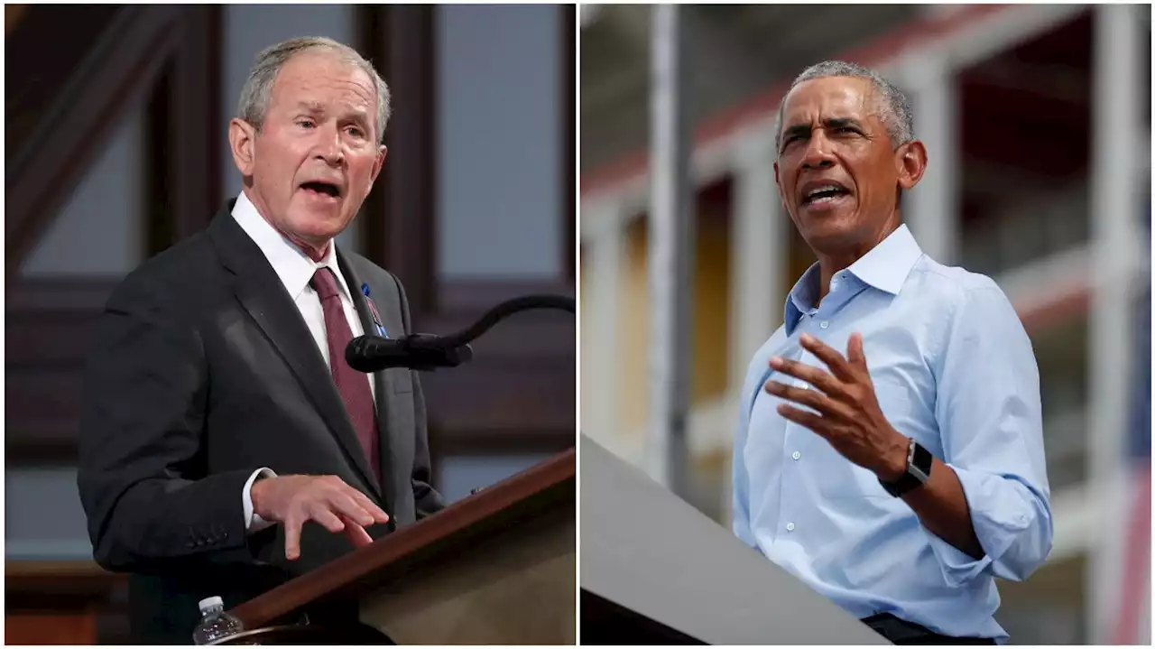 'Unprovoked and unjustified': Former Presidents Obama, Bush urge world to condemn Russia's invasion