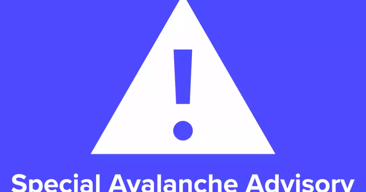 CAIC issues special avalanche advisory for all mountainous areas through Sunday