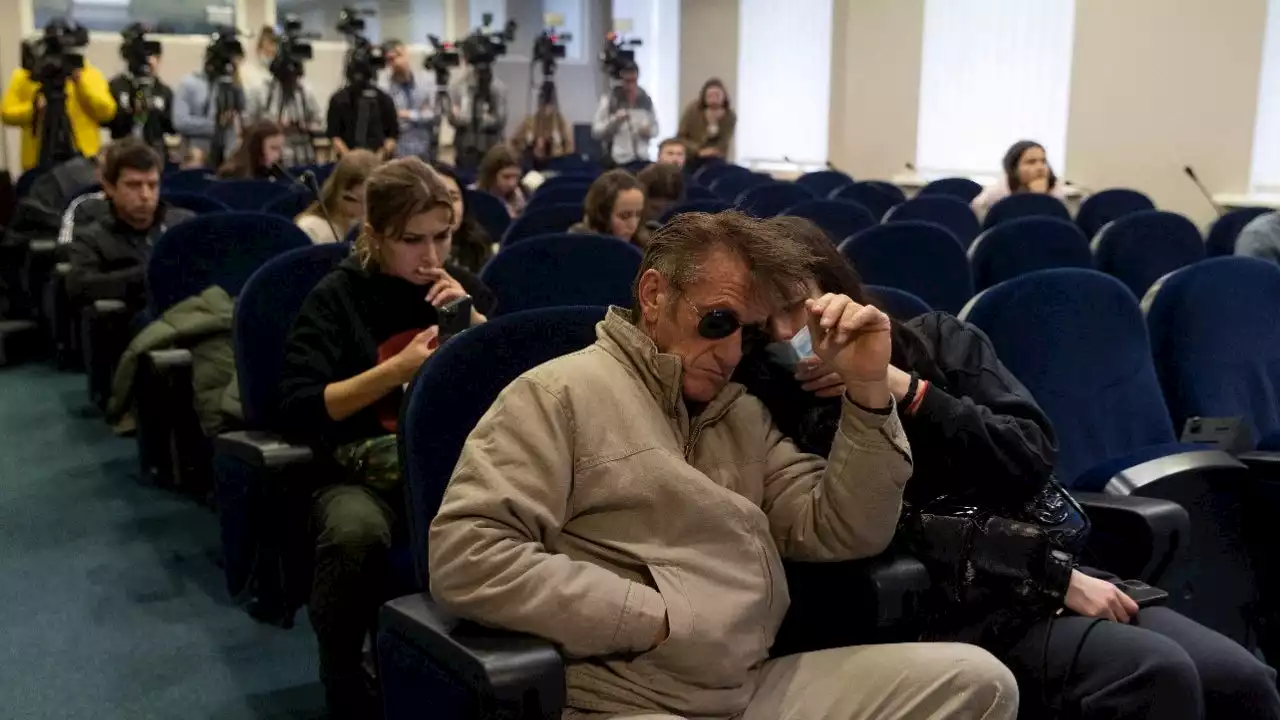 Sean Penn Is in Ukraine Filming Documentary on Russian Invasion