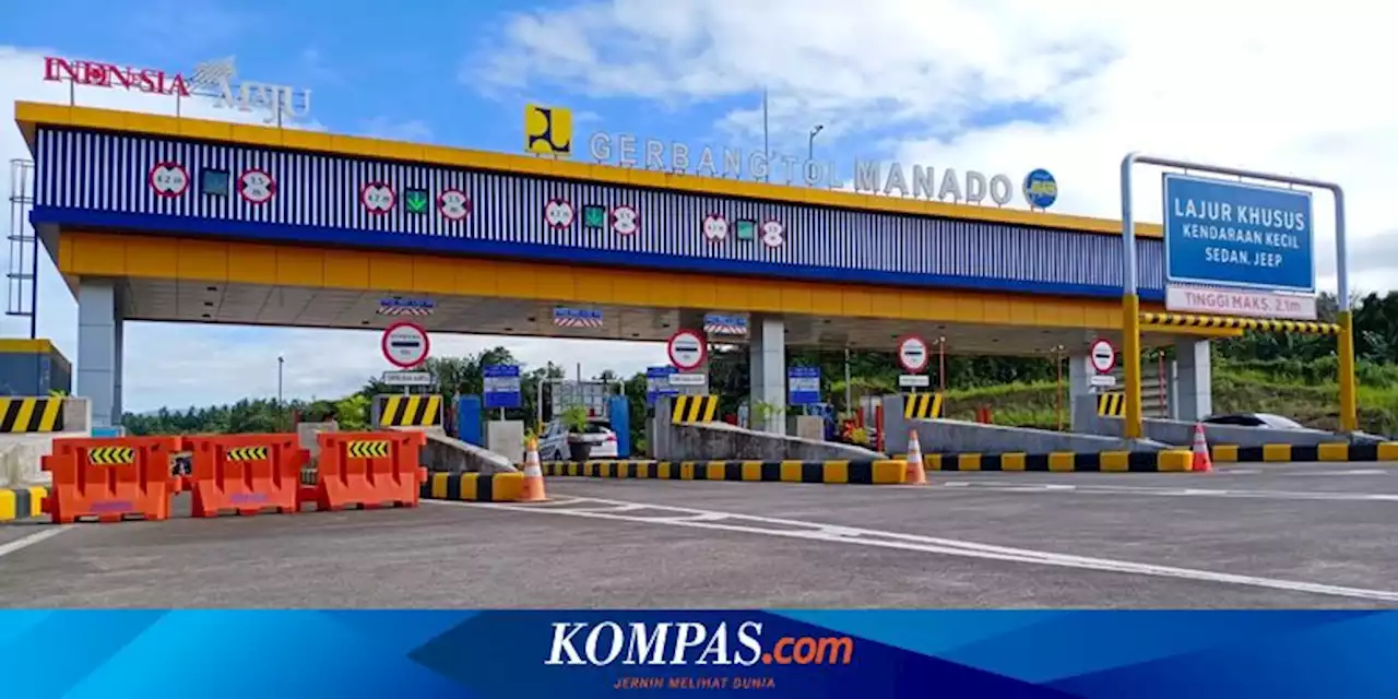 Diresmikan Jokowi Jumat Sore, Tol Manado-Bitung Akan Dilengkapi 2 Rest Area