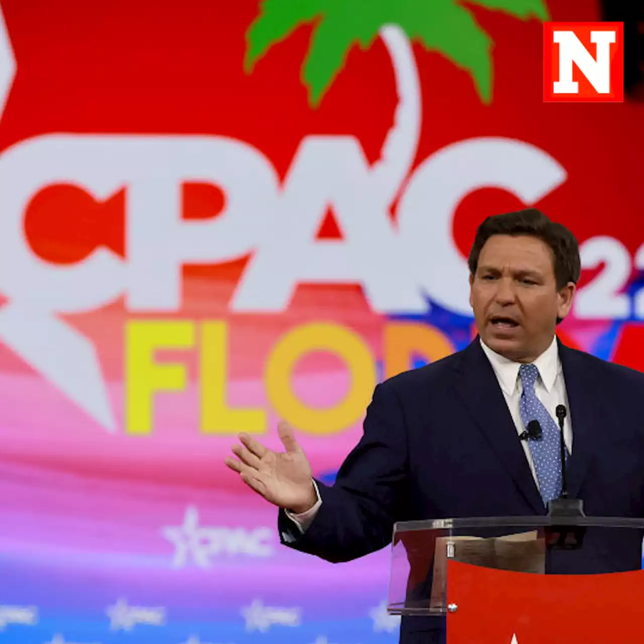 Florida Governor Ron DeSantis doesn't mention Ukraine once in CPAC speech