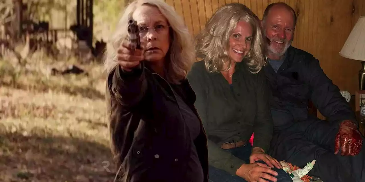 Halloween Photo Reveals Michael Myers With Jamie Lee Curtis’ Stunt Double