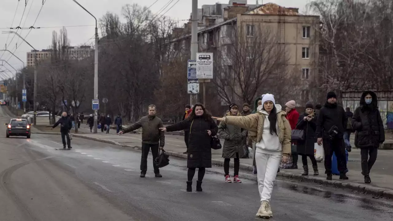 LIVE BLOG: 57 killed, 100K Ukrainians displaced in first day of invasion