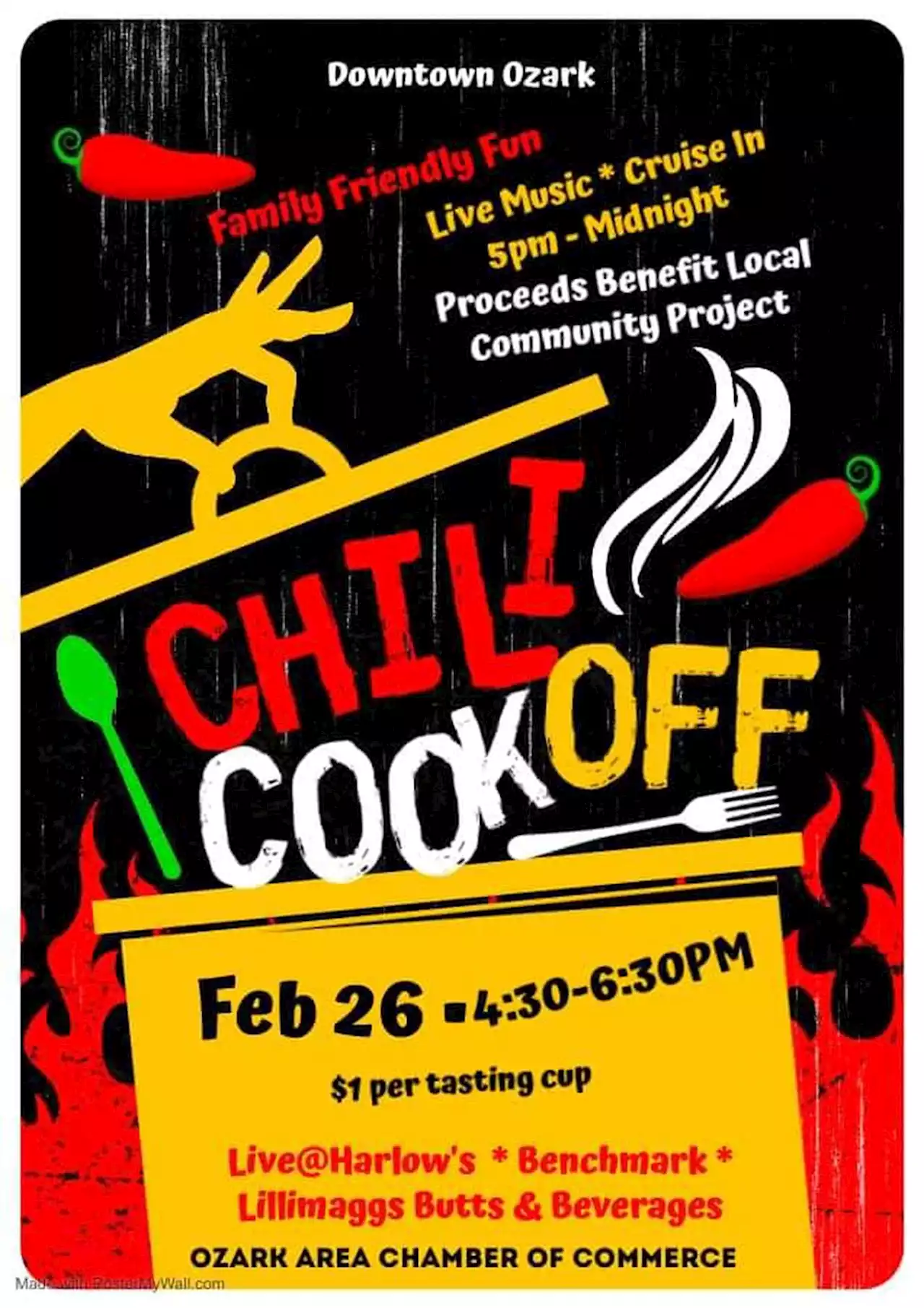 The City of Ozark gearing up to host first ever chili cook-off