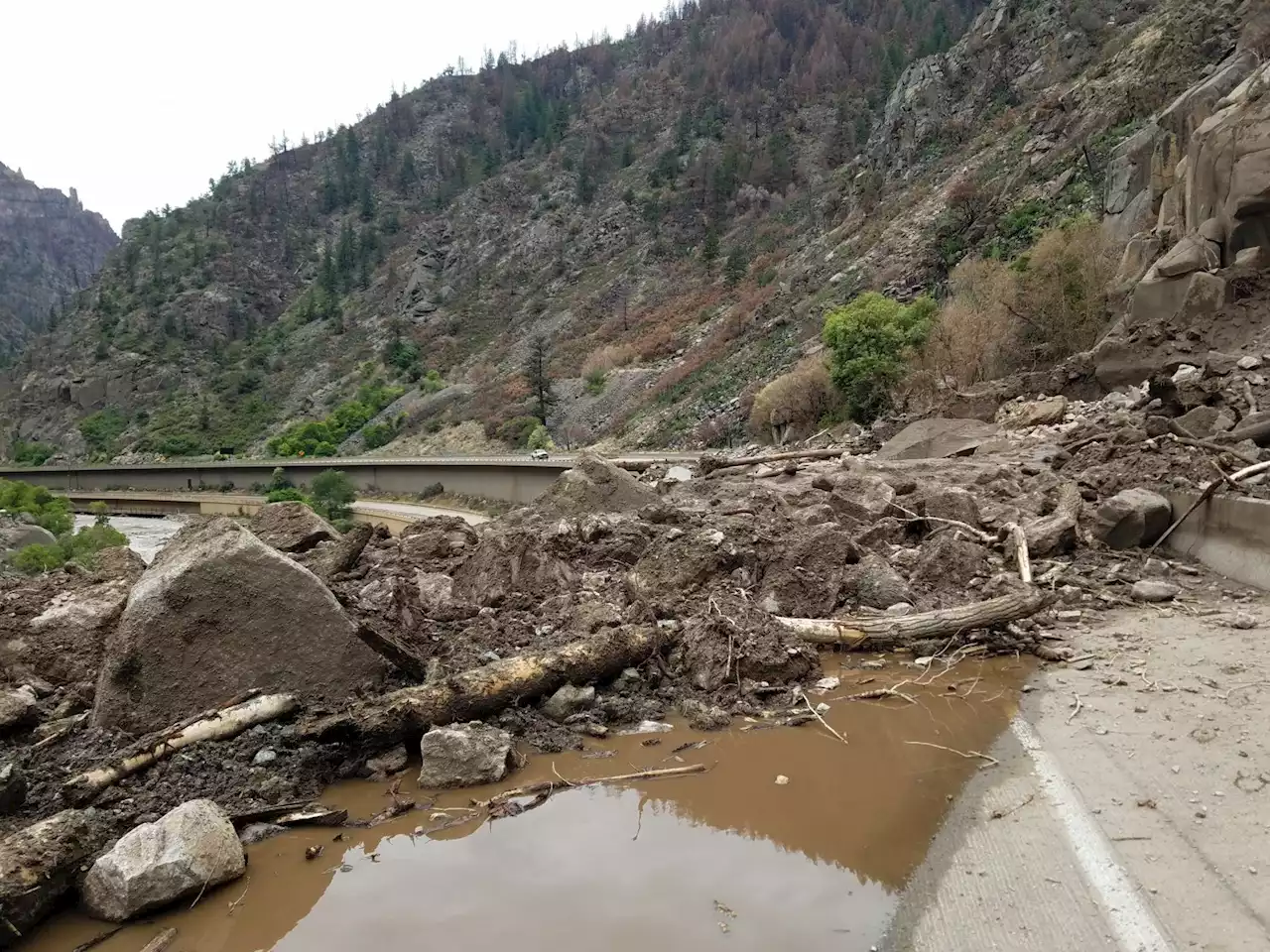 Transportation Secretary Pete Buttigieg Visits I-70 Through Glenwood Canyon