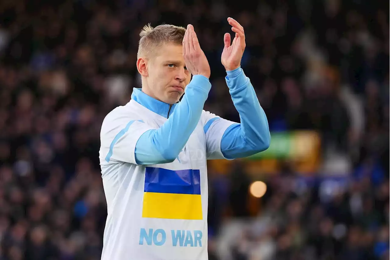 Man City and Everton unite in show of support for Ukraine