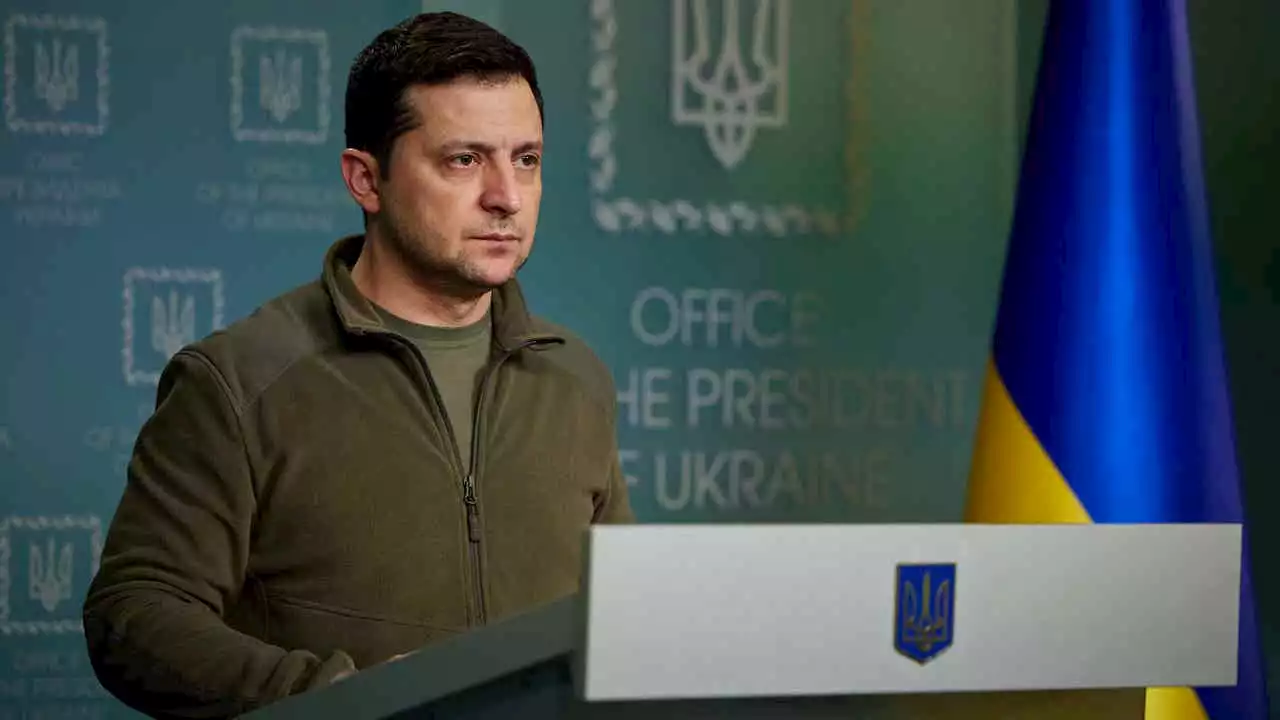 Zelenskyy refuses to flee, urges Ukraine to 'stand firm'