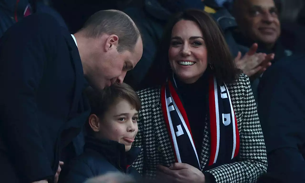 Prince William and Kate Middleton go head-to-head as they watch rugby match - best photos