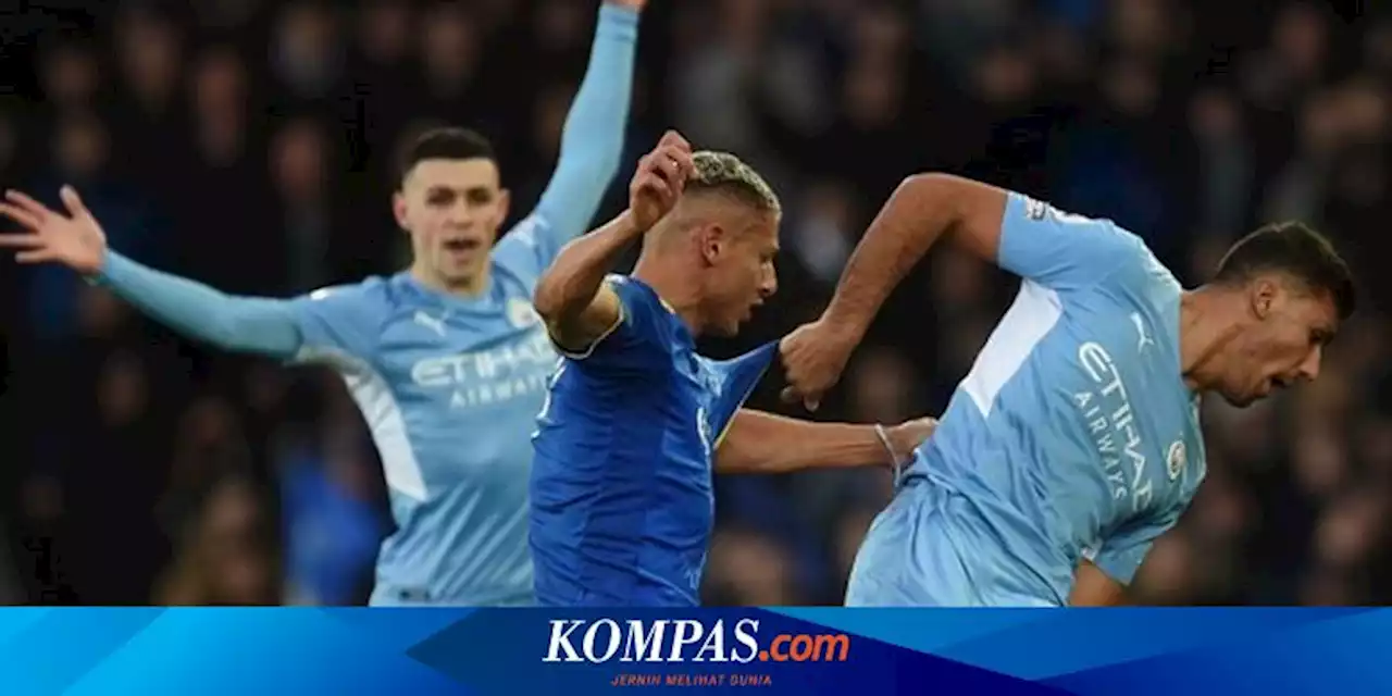 Hasil Everton Vs Man City: Phil Foden Bawa The Citizens Menang dan Amankan Puncak