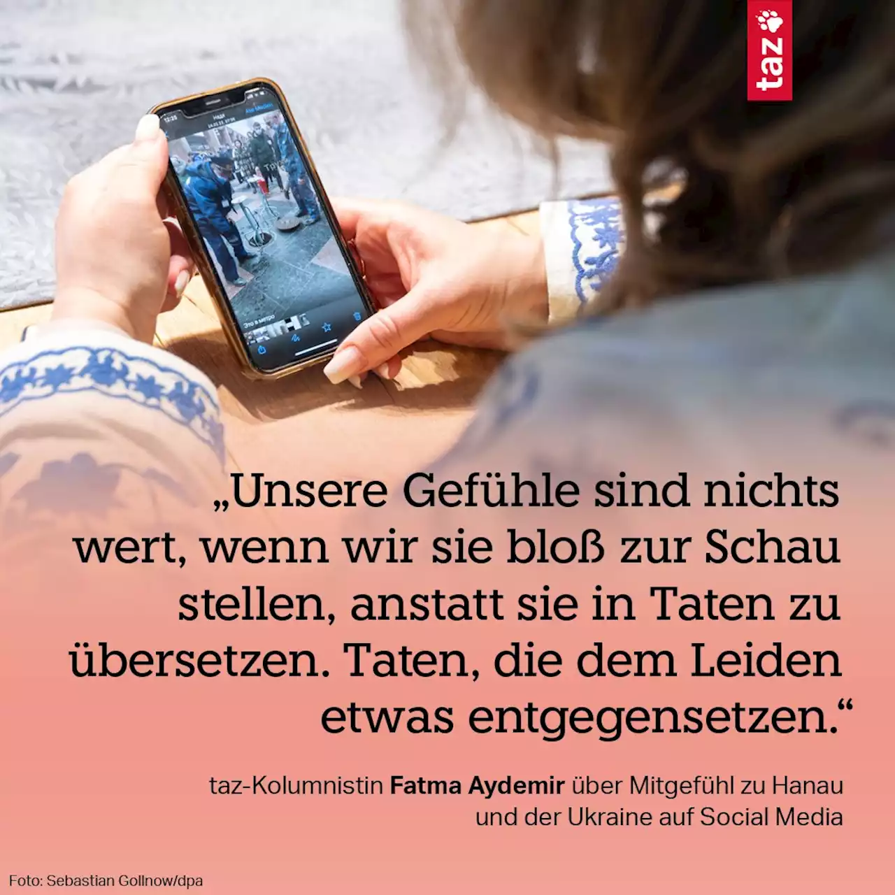 Mitgefühl auf Social Media: Das Leiden anderer betrachten