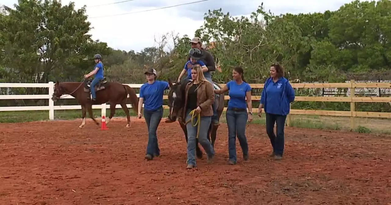 A horse riding club is changing and improving lives with equine therapy