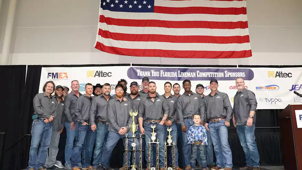 JEA line workers earn top awards at Florida Lineman Competition