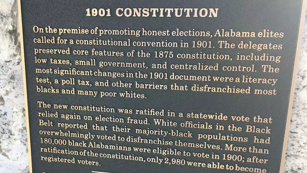 Plan to strip racist, outdated parts from Alabama Constitution advances