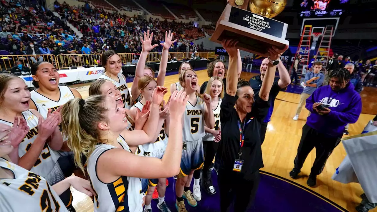 In title game rematch, Pima beats Red Rock for second-straight 2A girls basketball crown