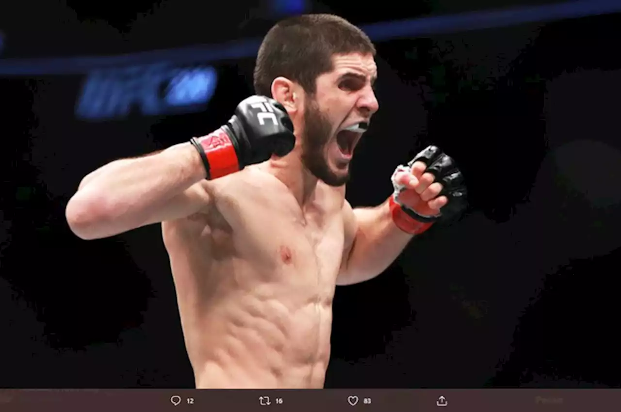 Hasil UFC Vegas 49 - Islam Makhachev Geprek King dalam 1 Ronde - Bolasport.com