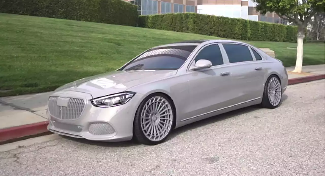 Meet The Aggressively Grey Mercedes-Maybach S580 That Kim Kardashian Says Is Her Favorite Car | Carscoops