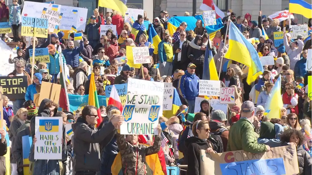 Ukrainians In Colorado Keep Voices Elevated At State Capitol: 'I Almost Wish I Was There So I Could Do Something'