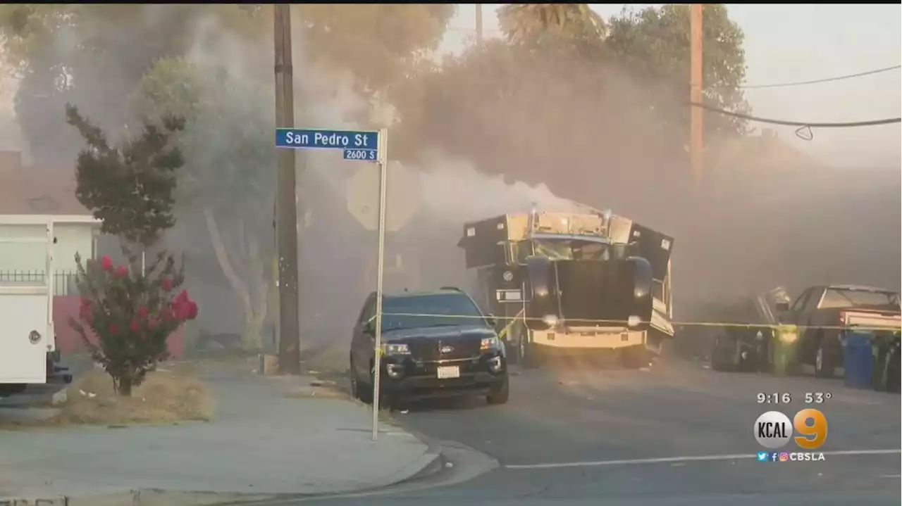 New Details Emerge On LAPD Bomb Squad's Mishandling Of Illegal Fireworks That Blew Up In South LA