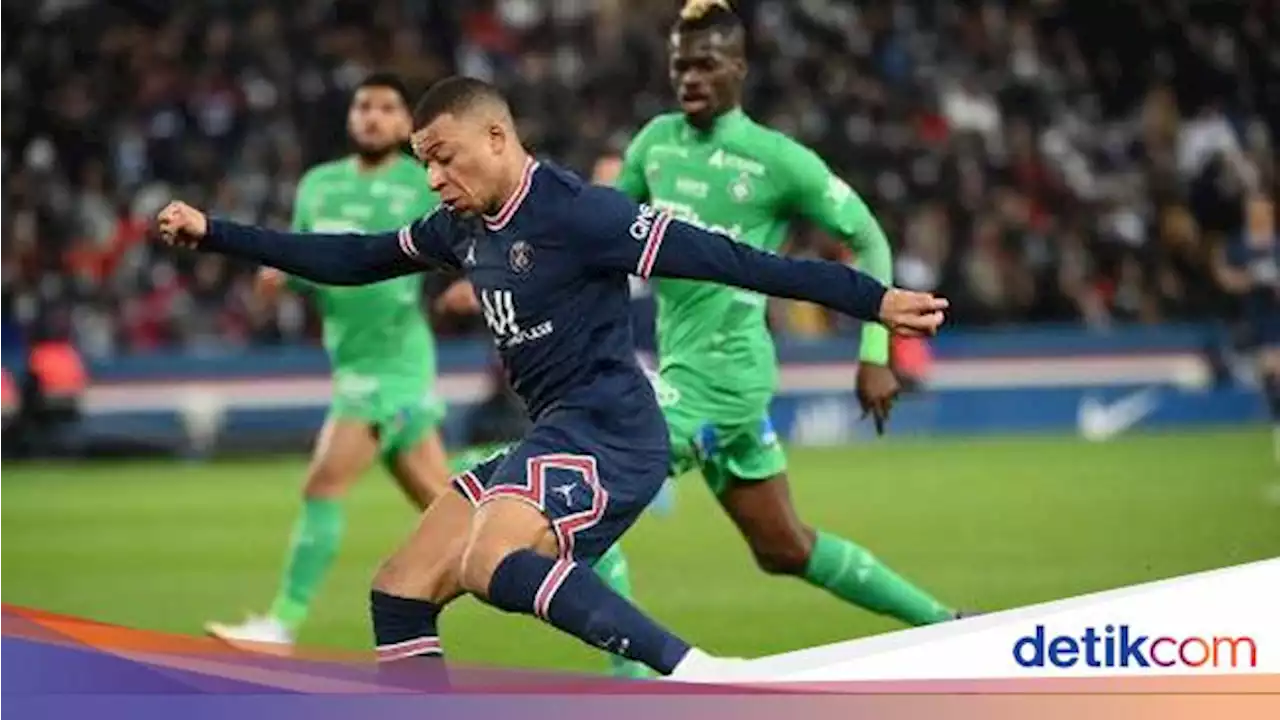 PSG Vs Saint-Etienne: Mbappe Brace, Les Parisiens Menang 3-1