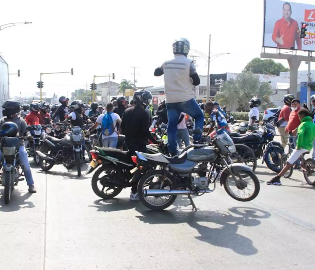 “Esta protesta es provocada por William Dau”: mototaxistas