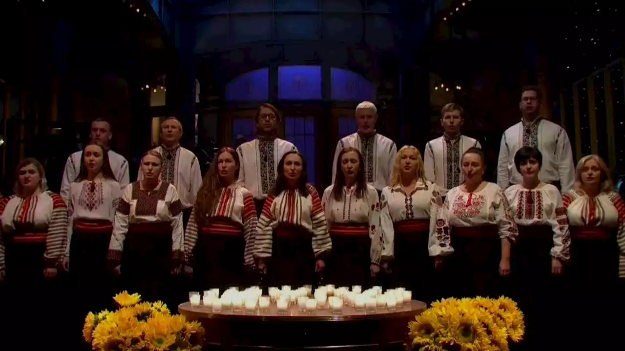 'Saturday Night Live' Opens Show With Powerful Tribute to Ukraine