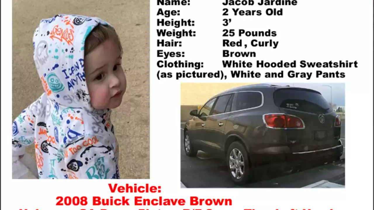 Amber Alert for toddler in SUV stolen in Sunnyvale