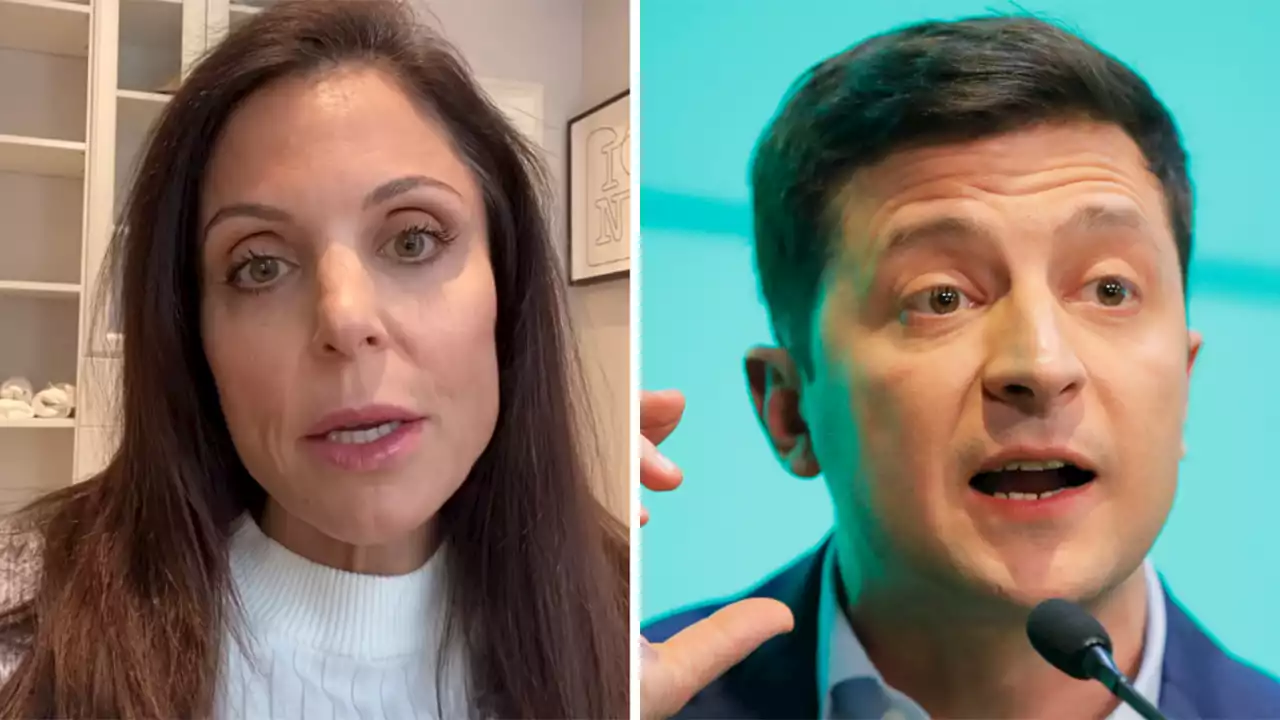 Bethenny Frankel calls Ukraine President Zelenskyy 'inspiring'