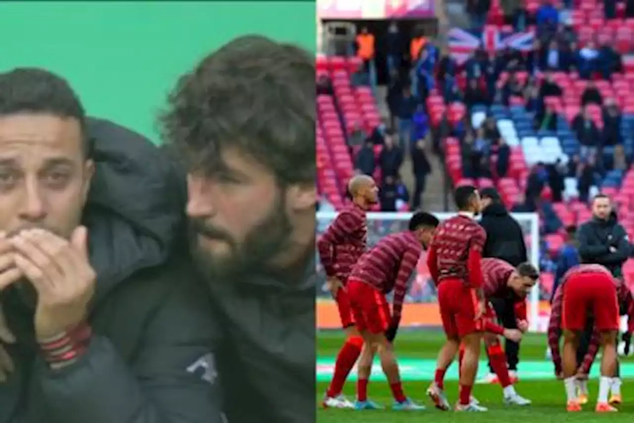 Thiago protagonizó el momento más triste de la final de la Carabao Cup